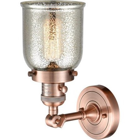 Innovations Lighting 1 Light Small Bell 5 Inch Sconce With A High-Low-Off" Switch.", 697594 203SW-AC-G58